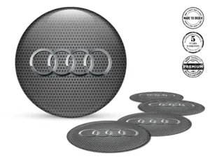 Audi Ruota Emblema Versione Design Cupola Alta Qualità